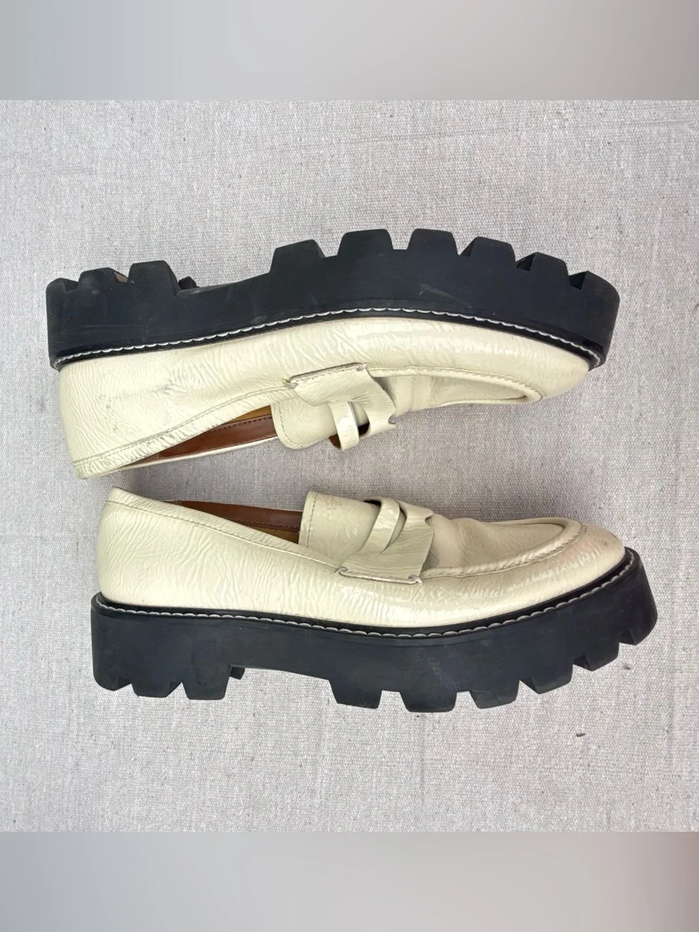 Franco Sarto cream patent